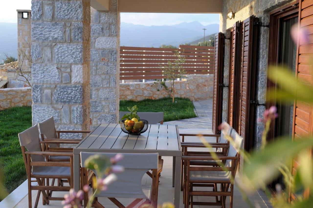 קלמאטה Villa Dafni - Infinite Sea Vistas With Private Pool מראה חיצוני תמונה